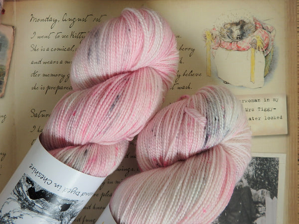 Mrs Tiggy-Winkle Hand Dyed Fingering Weight Yarn